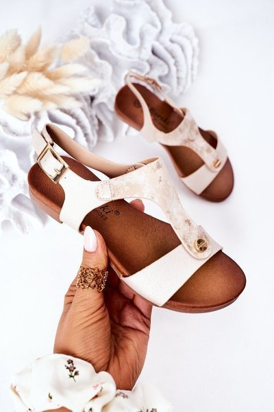 Children's Sandals S.Barski Comfort Gold