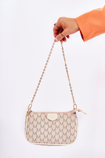 Porte-monnaie 3en1 pour femme Beige Bormea