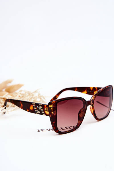 Sonnenbrille mit UV400 Prius V202 Dekoration Leopard