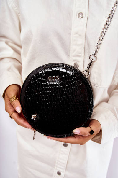 Sac à main laqué GOE ZNJ007 Noir