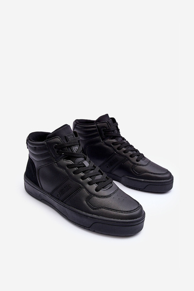 Chaussures de sport pour hommes en mousse à mémoire de forme Big Star KK174135 906 noir