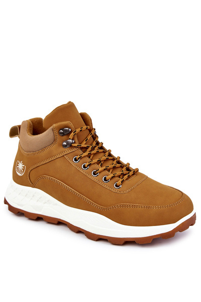 Warme Trekkingschuhe für Herren Trappers Kamel Otto