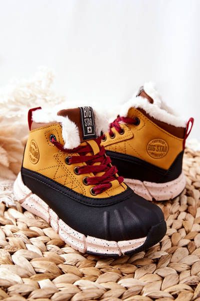 Vaikiški izoliuoti batai Big Star II374072 Camel