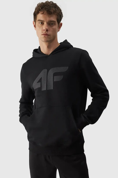 Pull à capuche avec capuche pour homme noir 4FWMM00TSWSM1464-20S