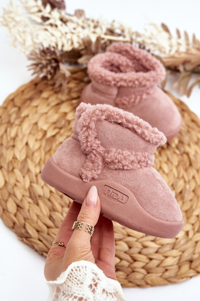 Children's Snow Boots with Velcro Pink Unitia