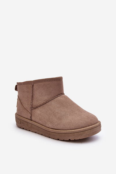 Bottes de neige rembourrées pour femmes Beige foncé Big Star KK274294