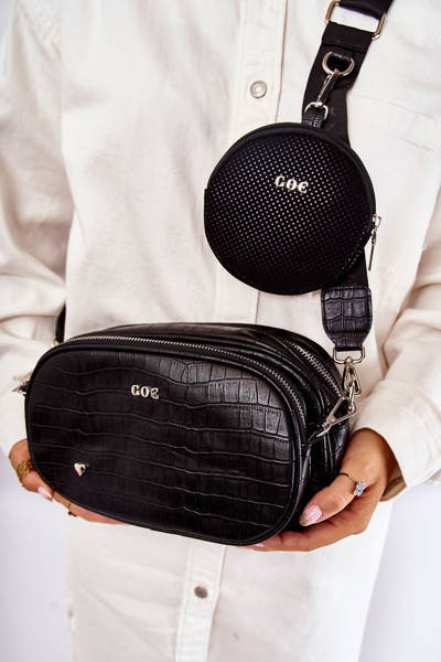 Sac messager femme 3w1 GOE ZNJ032 noir
