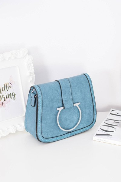 Blaue elegante Damen-Brief-Tasche