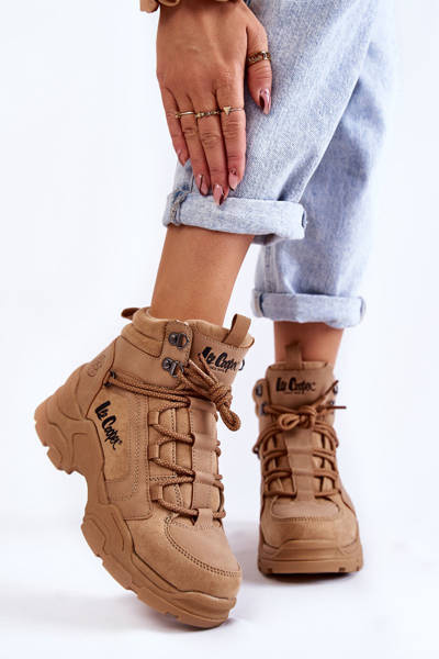 Moteriški žygio batai Trappers Lee Cooper LCJ-22-31-1442 Brown