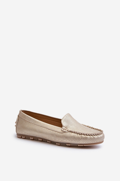 Mocassins dorés pour femmes Ranica