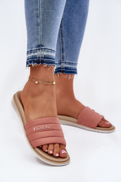 Damen Pantoletten Inblu SF000003 Rosa