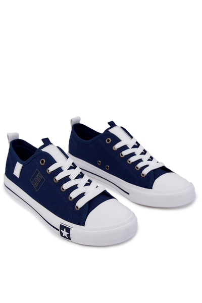 Baskets basses Homme Big Star JJ174138 Bleu marine