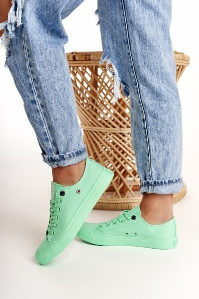 Damen Klassische Low Sneakers BIG STAR AA274030 Grün