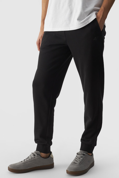 Men's Tracksuit Bottoms Joggers 4FWMM00TTROM0942-20S Black
