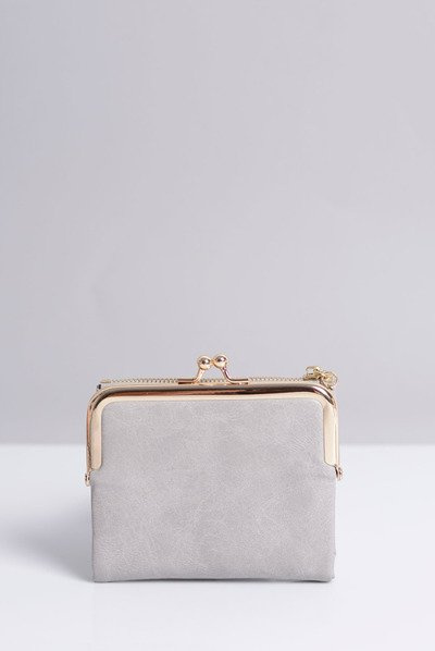 Petit sac à main gris pour femme