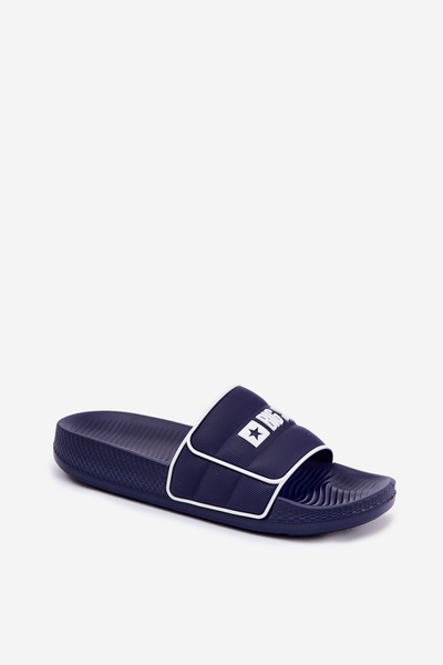 Herren Pantoletten Big Star RR174A045 Marineblau
