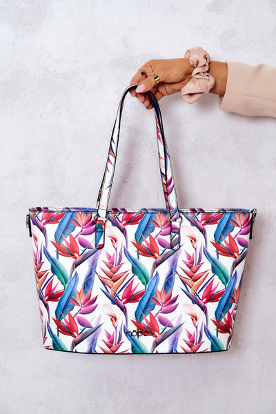 Classic Big Bag NOBO M1330-CM00 Multi-White