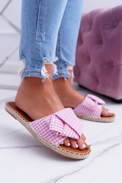 Damen Pin-up Girl Flip Flops Rosa