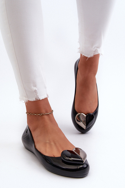 Ballerines Femme avec Coeur ZAXY LL285027 Noir