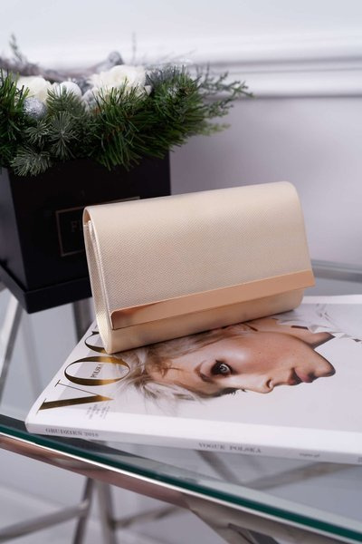 Női kézitáska Bézs Elegáns Clutch Bag