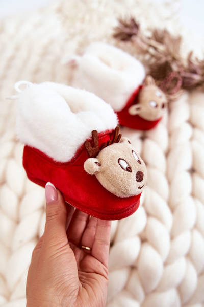 Renne chaud enfant rouge
