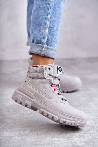 Cizme calde pentru femei Lee Cooper LCJ-22-01-1373 Grey