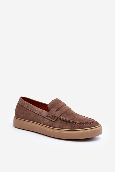 Pantofi barbati din piele Zazoo 1574 Bej