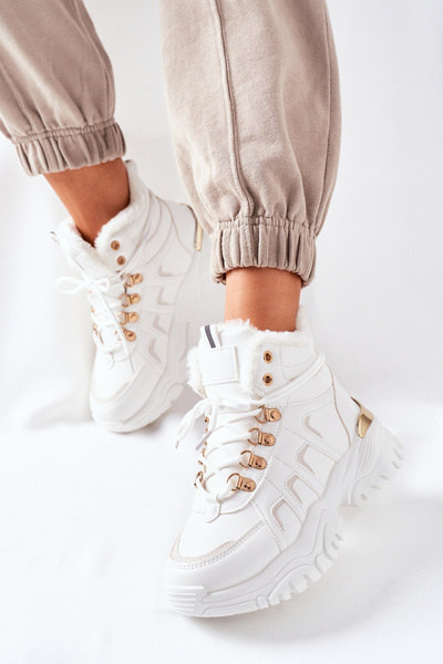 Bottes isolées pour femmes blanches Hareshaw