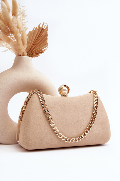 Geantă de vizită Nadrei Khaki Clutch