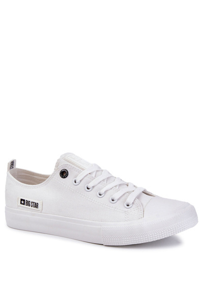 Herren Low Material Sneakers Big Star KK174006 Weiß
