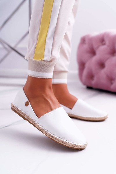 Moteriškos dėtuvės Espadrilės Baltos 8455