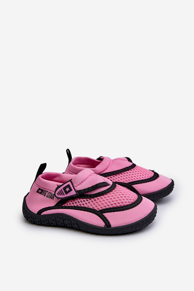 Chaussures d'eau pour enfants rose Big Star NN374465