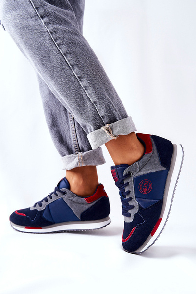 Pantofi sport Big Star GG274A055 Navy Red
