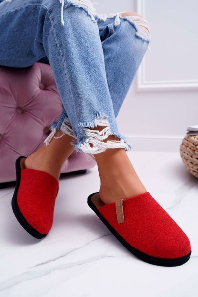 Women's Home Slippers Big Star Red D267865A