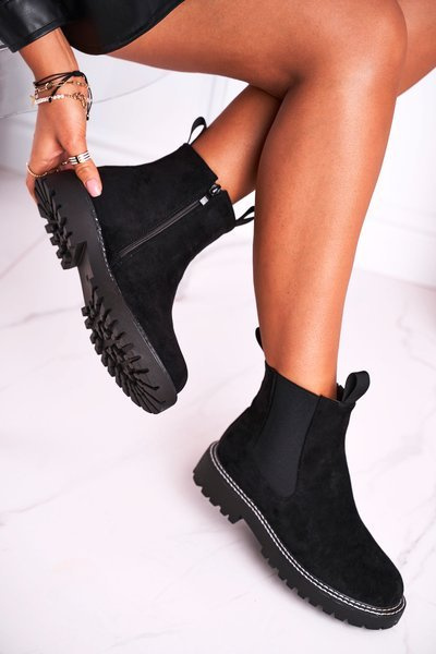 Bottines Jodhpur Femme Noir Resist