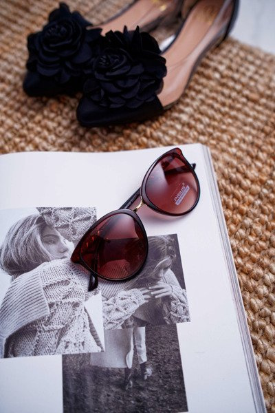 Lunettes de soleil Prius PR-V09 marron