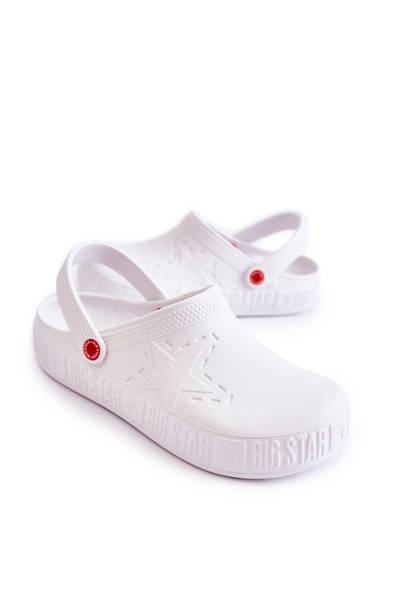 Papuci ușoare pentru bărbați Kroks Big Star II175003 White