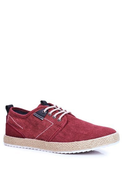 Férfi tornacipő Espadrilles Big Star Red FF174151