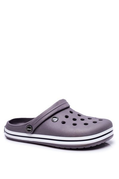 Men's Slides Swimming Pool Crocs Pasipheme Grey