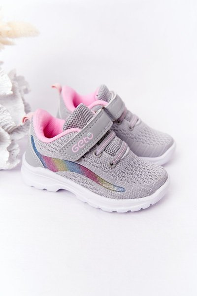 Kinder Sportschuhe Turnschuhe Grau Ready Go!