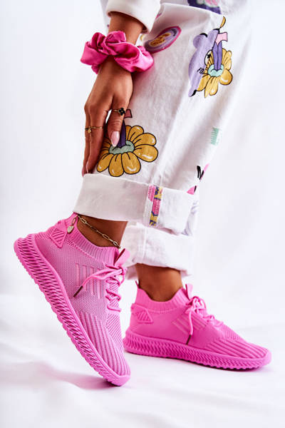 Chaussures de sport femme Baskets Rose Storia