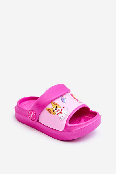Sandales Claquettes Légères Pour Enfants À Motif Animal Fuchsia Rico