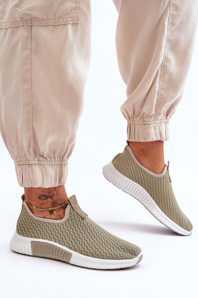 Klasikiniai Slip-On treniruokliai Green Frankie