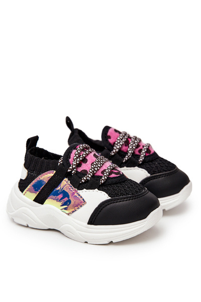 Kinder Sportschuhe Schwarz Velma