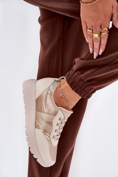 Damen Sportschuhe Auf Plattform Vinceza 58510 Gold