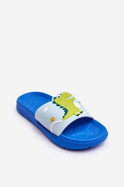 Toboggans Enfant Dinosaure T-Rex Bleu foncé Bernis