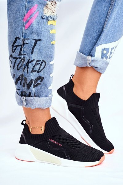 Női sportcipő Cross Jeans fekete FF2R4116C
