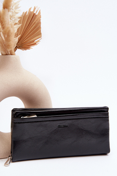 Damen Geldbörse Schwarz Tiborlena
