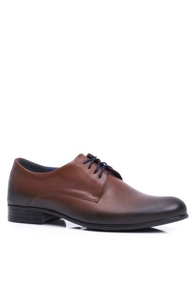 Demi-bottes en cuir décontractées pour hommes Nikopol marron 1738