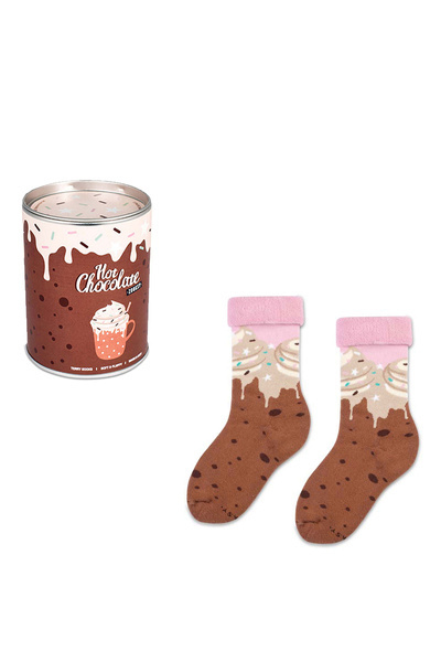 Vaikiškos kojinės Zooxy Terry Warm Winter Hot Chocolate